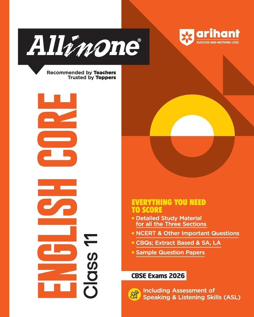 AIO CBSE English Core 11th