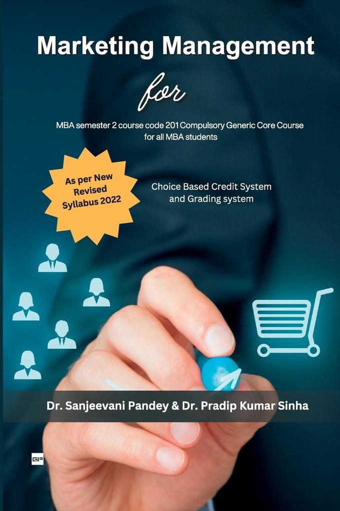Marketing Management For MBA semester 2 course code 201 Compulsory Generic Core Course for all MBA students