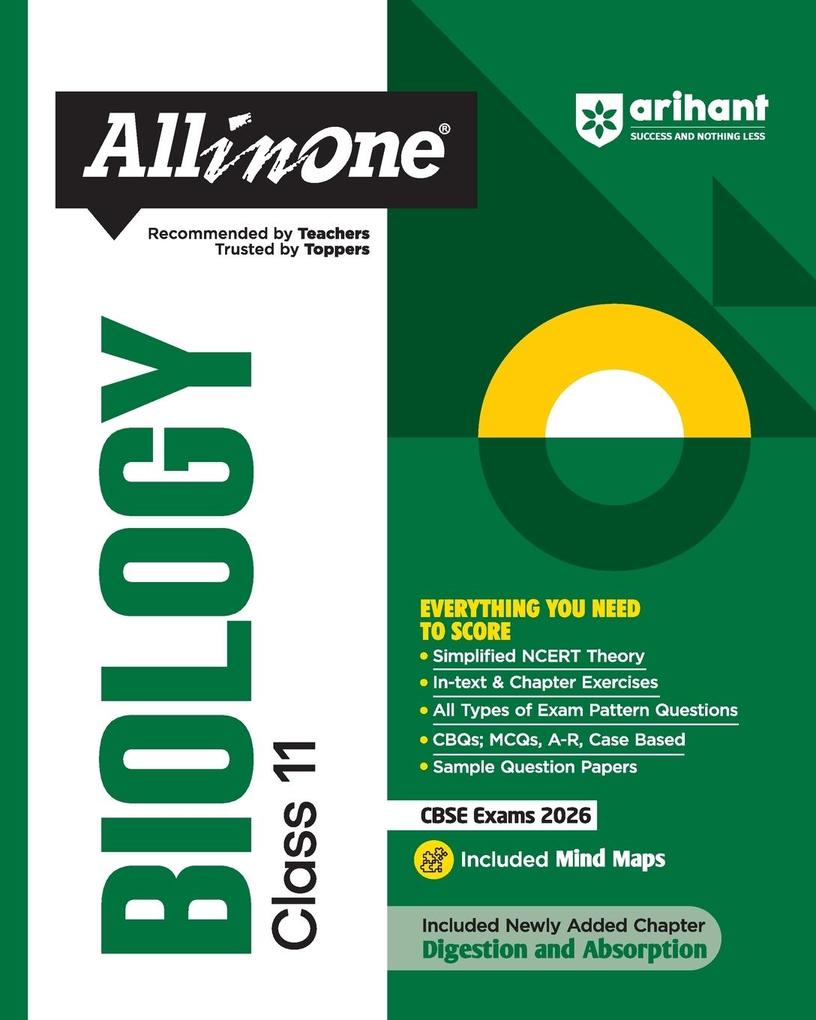 AIO CBSE Biology 11th