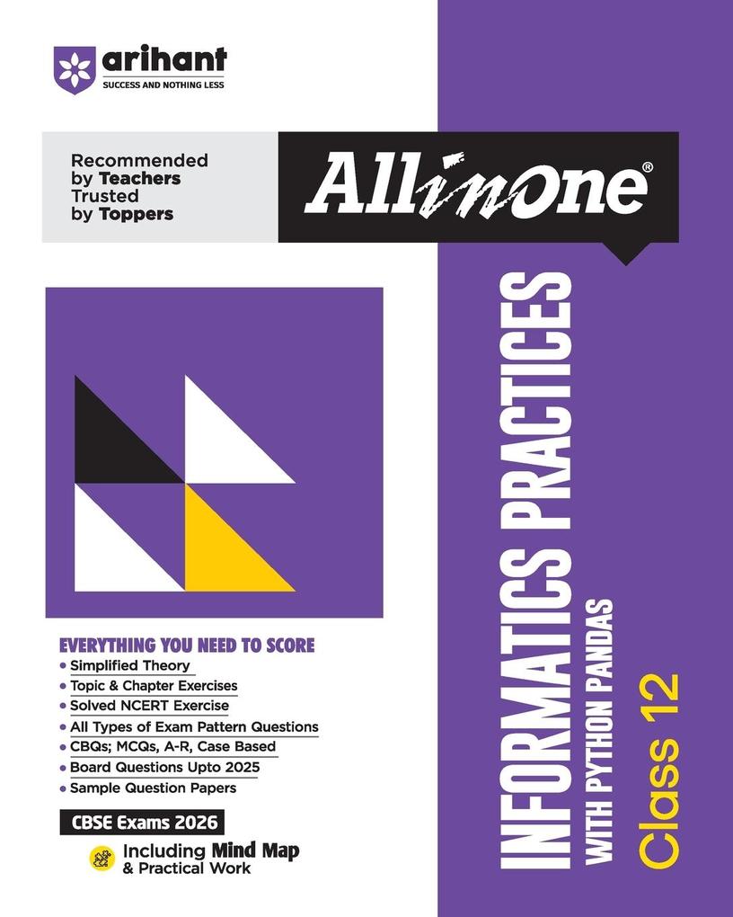 AIO CBSE Informatics Practices 12th
