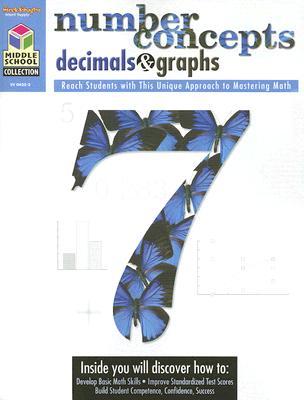Middle School Collection: Math Reproducible Number Concepts Decimals & Graphs