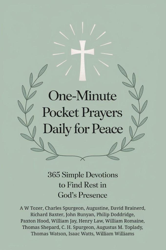 One-Minute Pocket Prayers Daily for Peace
