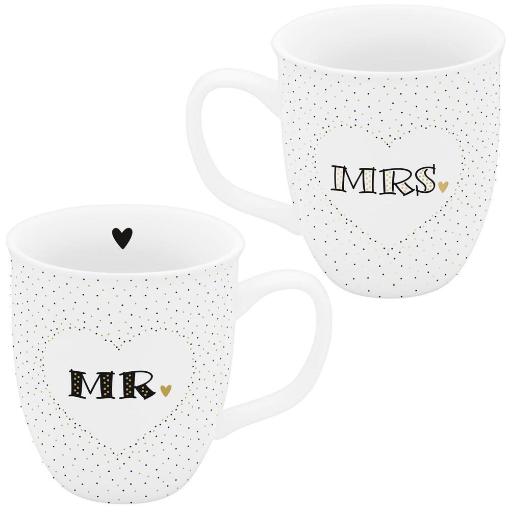 Espressotassen-Set Mr. & Mrs.