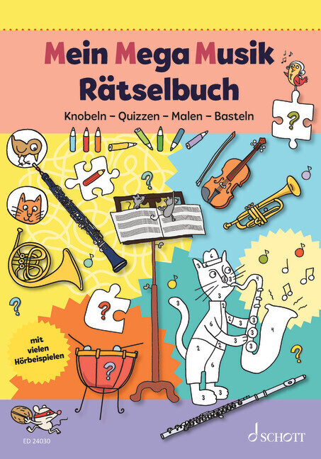 Mein Mega Musik Rätselbuch