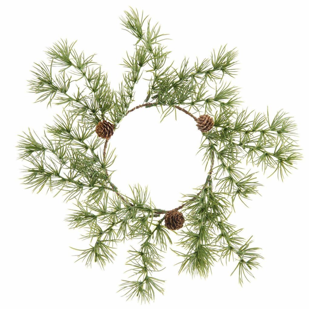 Rico Design Gmbh & Co.kg Lärchenkranz Mit Zapfen Ø 40Cm
