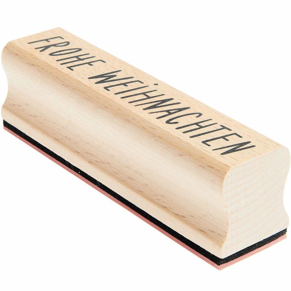 Stempel Frohe Weihnachten FSC 100%