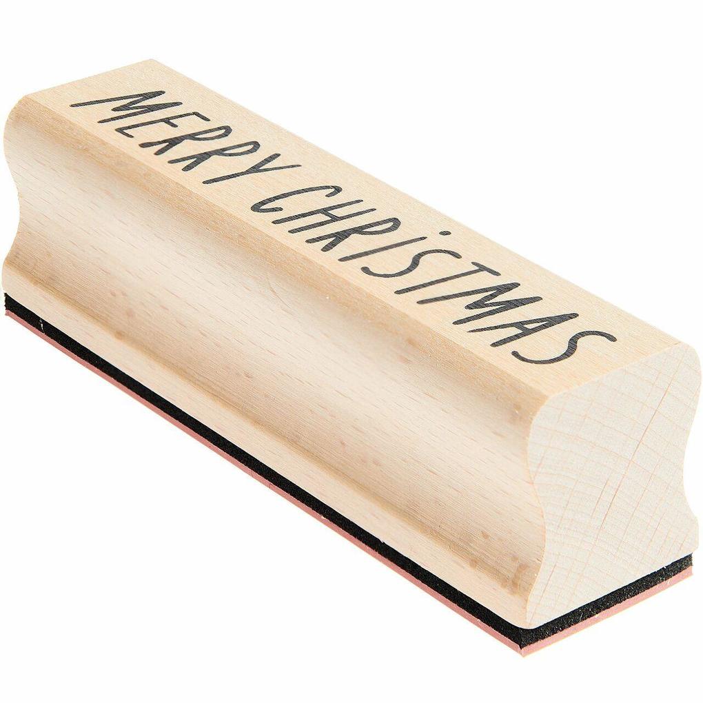 Stempel Merry Christmas FSC 100%