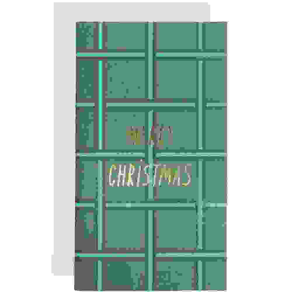 Pop Up Karte Weihnachtsbaum irisierend FSC MIX