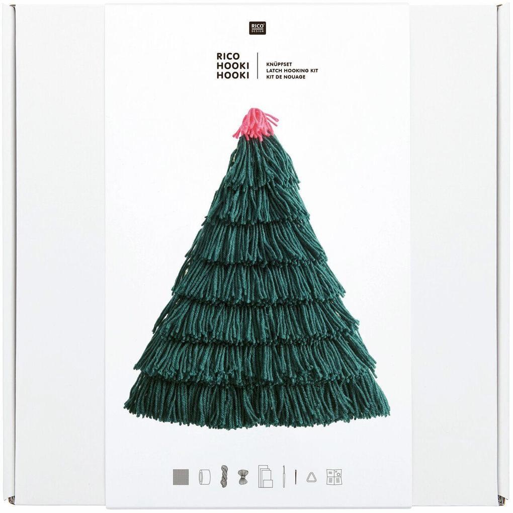Rico Hooki Hooki Knüpfset Weihnachtsbaum