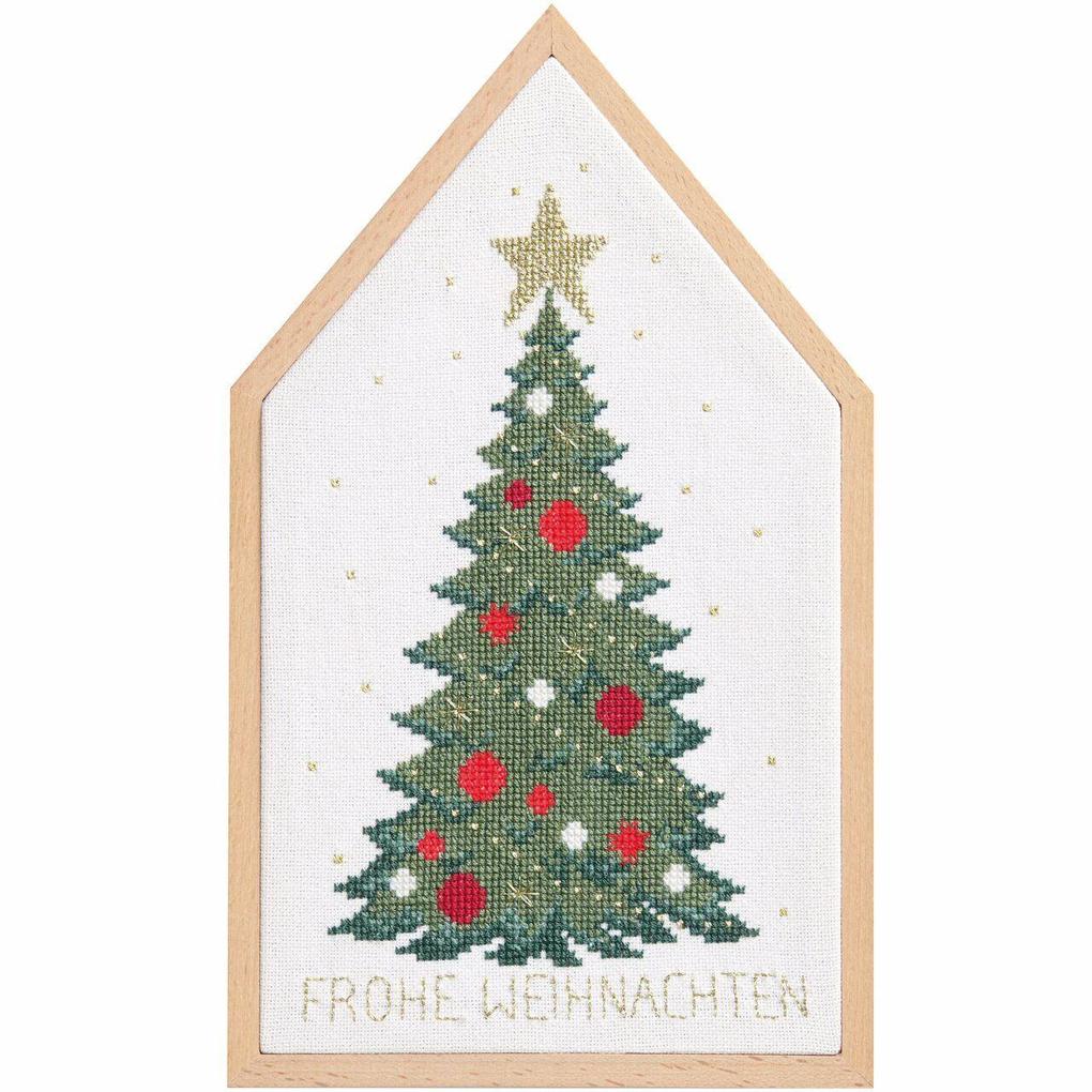 Stickpackung Gezählter Kreuzstich Weihnachtsbaum FSC Mix