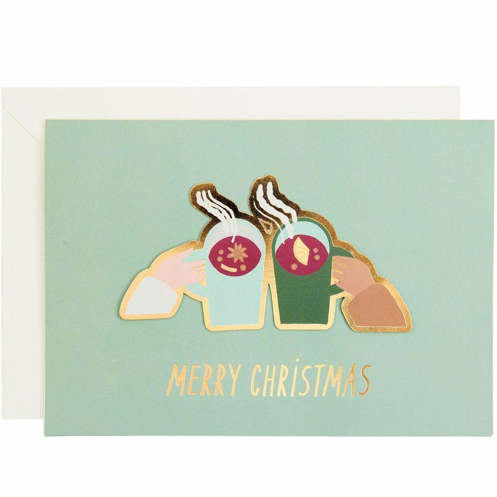 Pop Up Karte Viele Grüße vom Weihnachtsmarkt A5/C5 FSC MIX