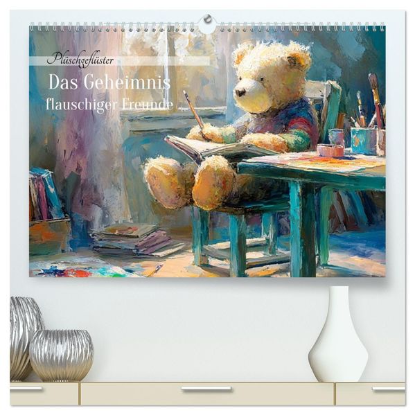 Das geheime Leben flauschiger Freunde (hochwertiger Premium Wandkalender 2026 DIN A2 quer) Kunstdruck in Hochglanz