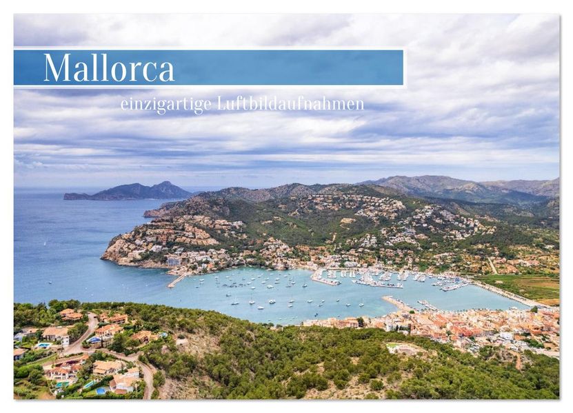 Mallorca - einzigartige Luftbildaufnahmen (Wandkalender 2026 DIN A4 quer) CALVENDO Monatskalender