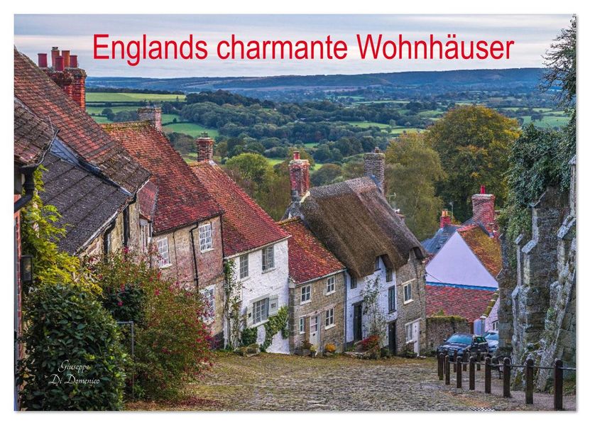 Englands charmante Wohnhäuser (Wandkalender 2026 DIN A3 quer) CALVENDO Monatskalender