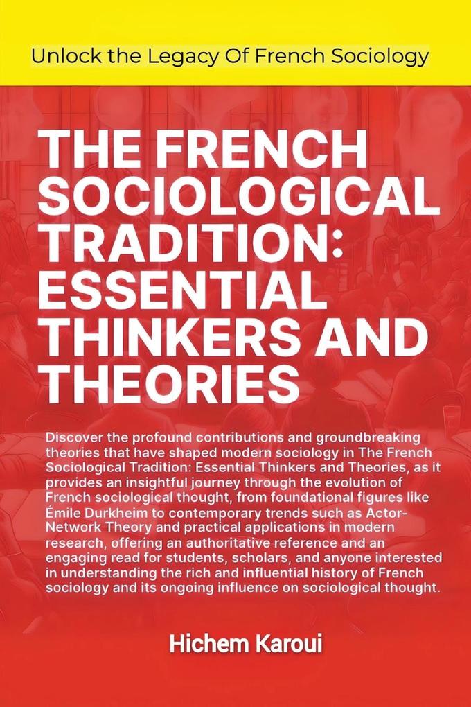 The French Sociological Tradition