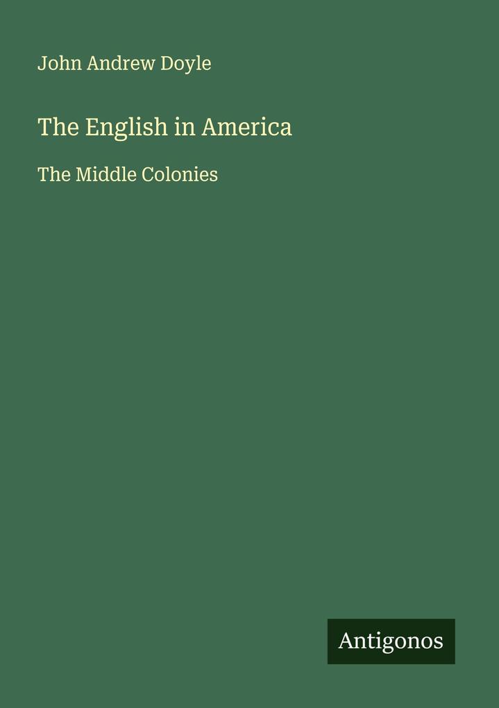 The English in America