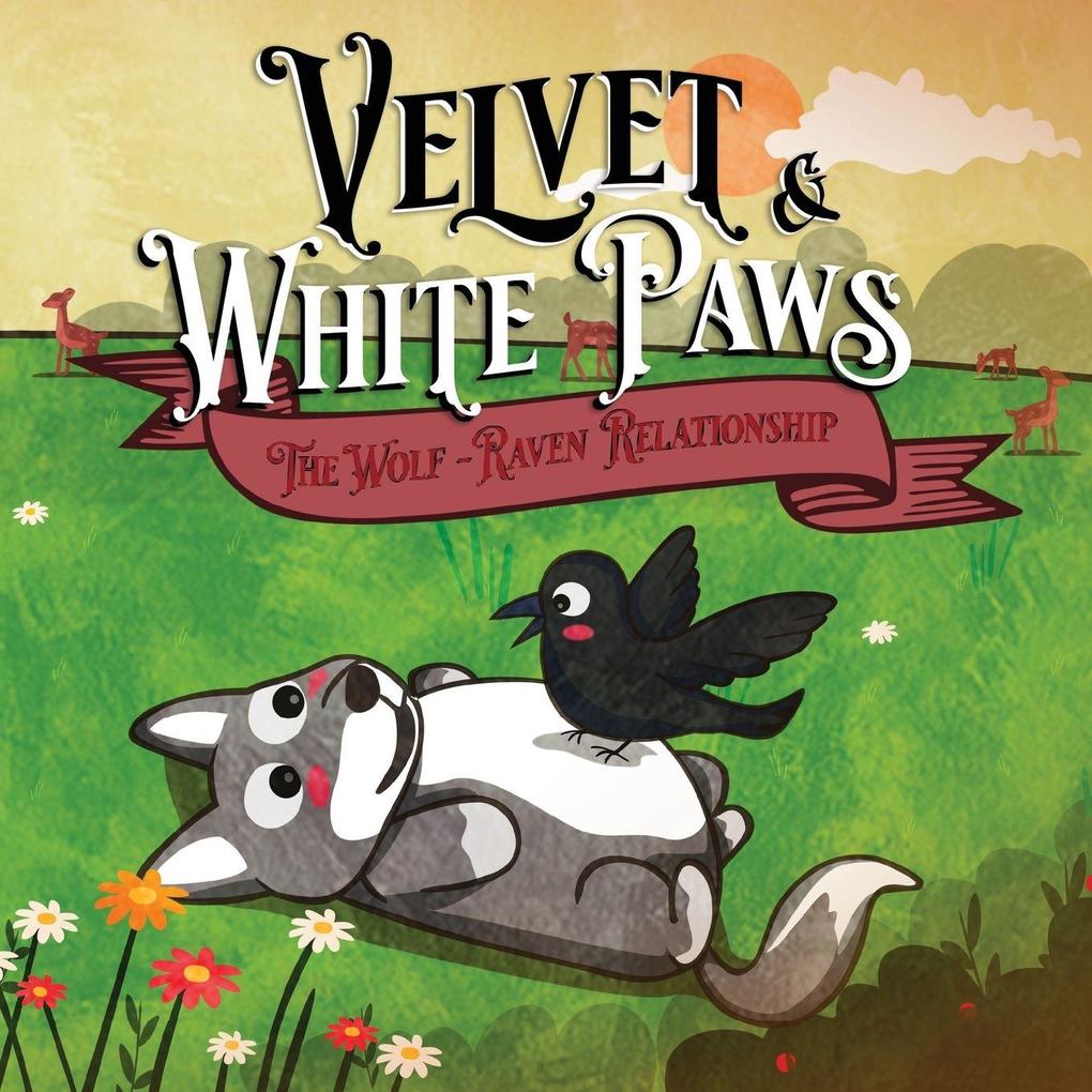 Velvet and White Paws