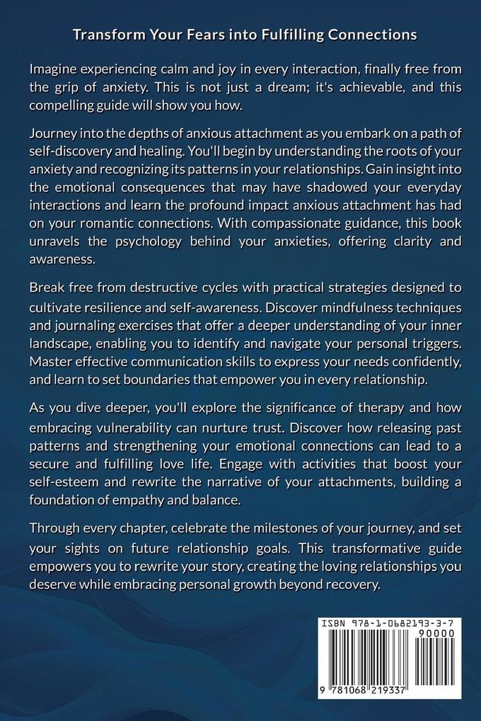 ANXIOUS ATTACHMENT RECOVERY
