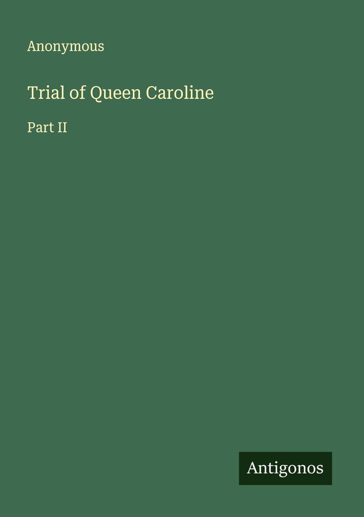 Trial of Queen Caroline