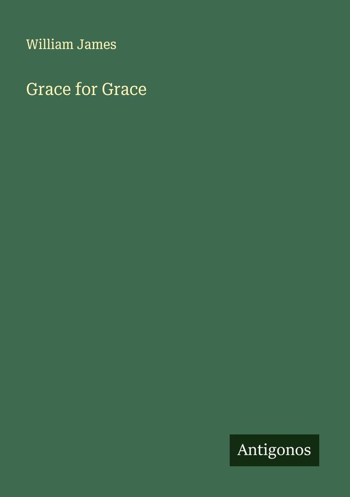Grace for Grace