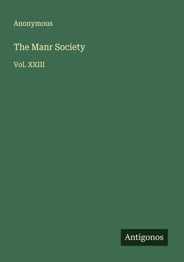 The Manr Society