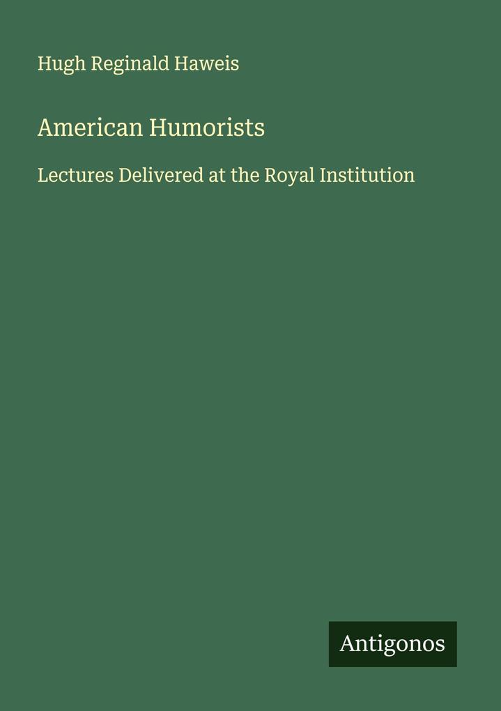 American Humorists