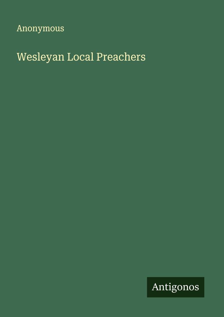Wesleyan Local Preachers