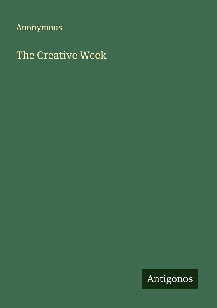 The Creative Week