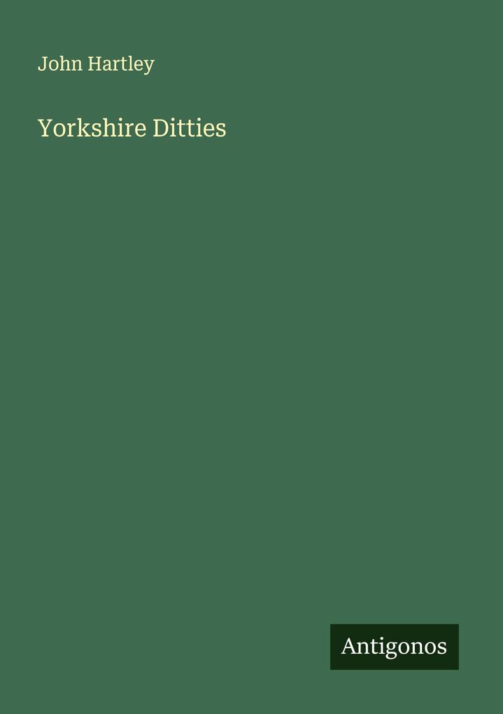 Yorkshire Ditties