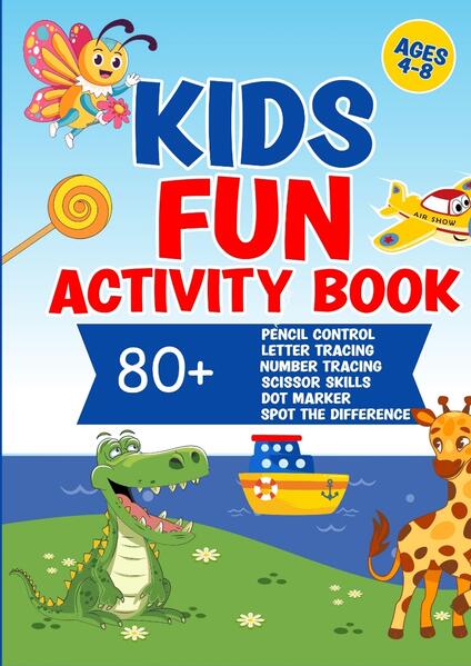 Kids Fun Activity Book