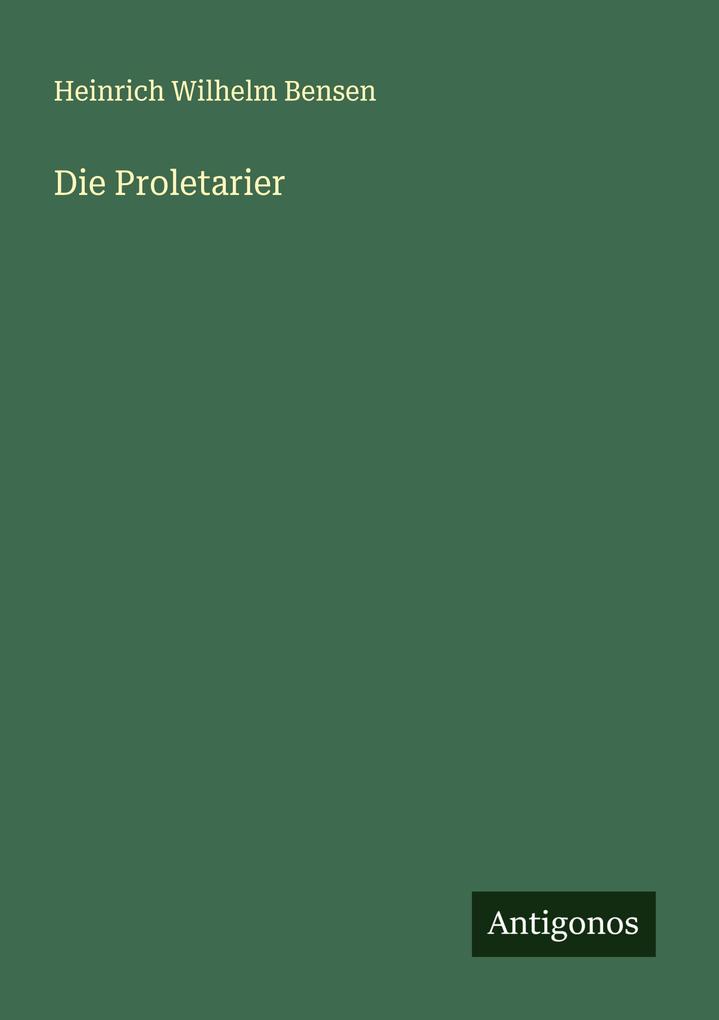 Die Proletarier
