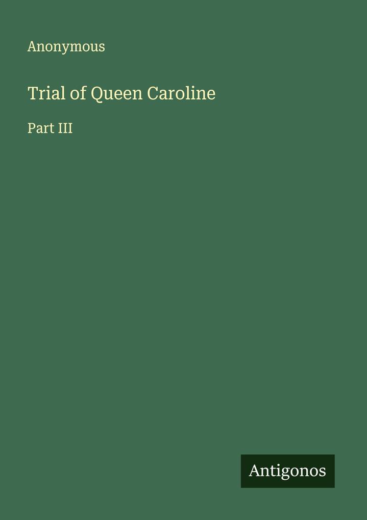 Trial of Queen Caroline