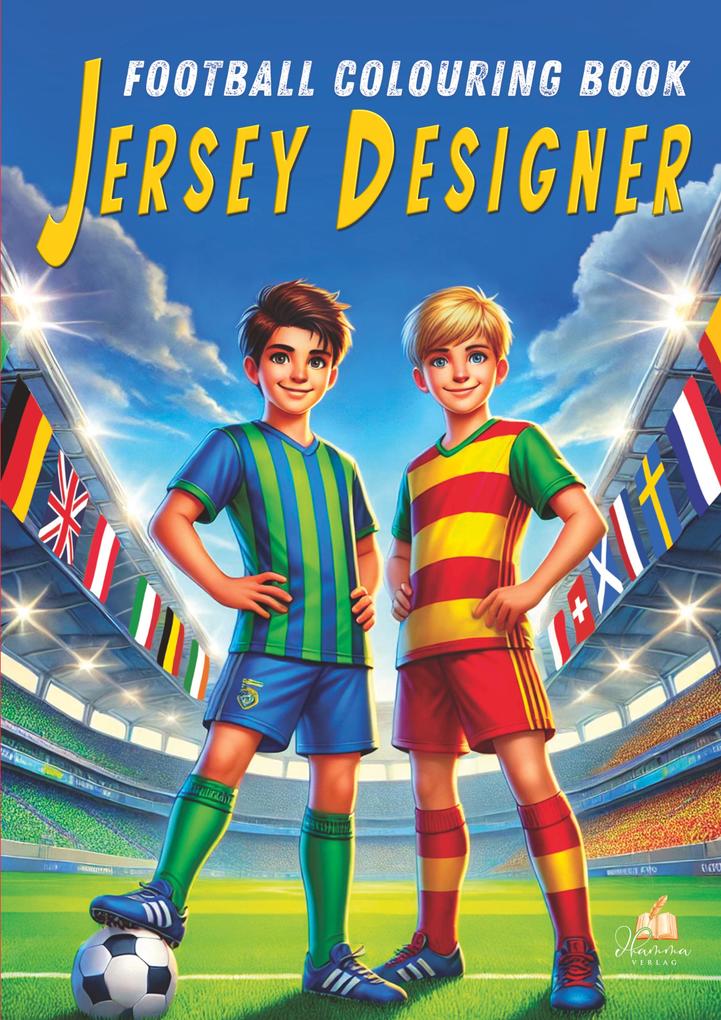 Football Colouring Book - Jersey Designer