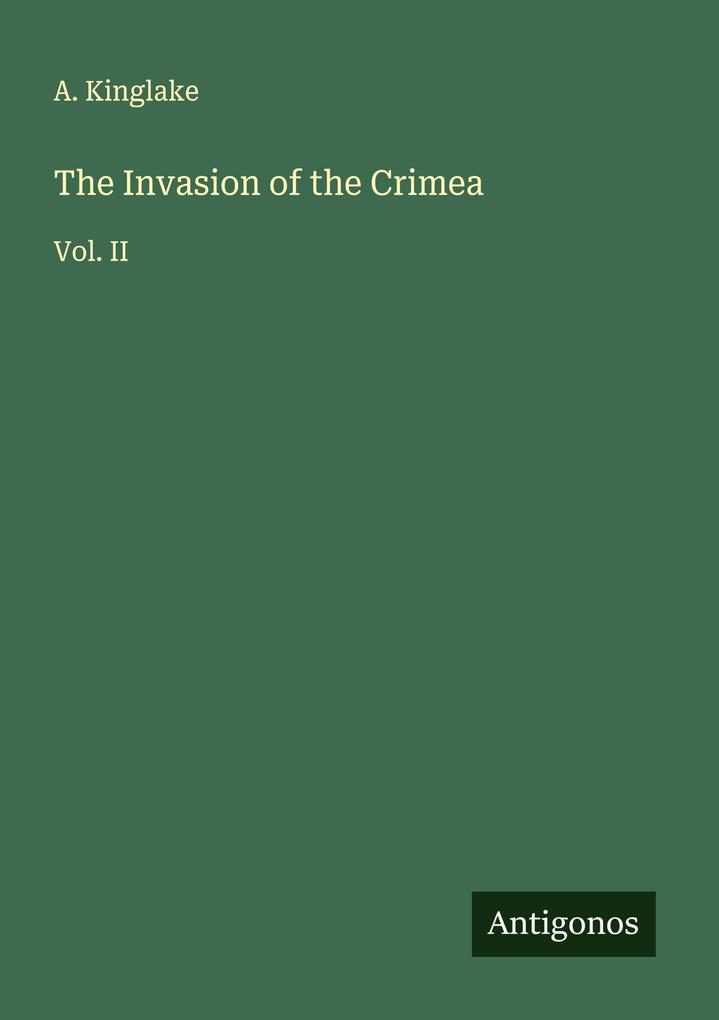 The Invasion of the Crimea