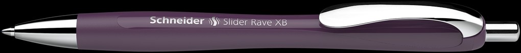 Schneider Kugelschreiber Slider Rave plum Mine Slider 755 XB blau