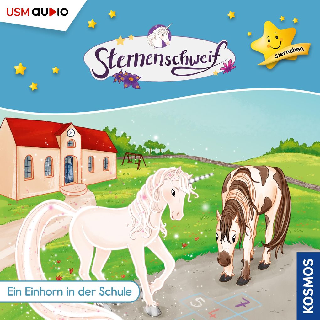 Ein Einhorn in der Schule