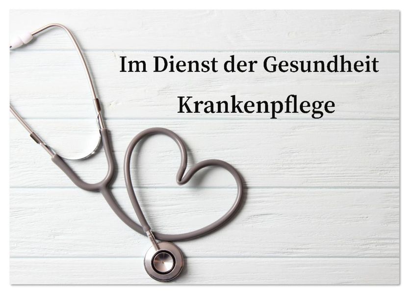 Im Dienst der Gesundheit - Krankenpflege (Tischkalender 2026 DIN A5 quer) CALVENDO Monatskalender