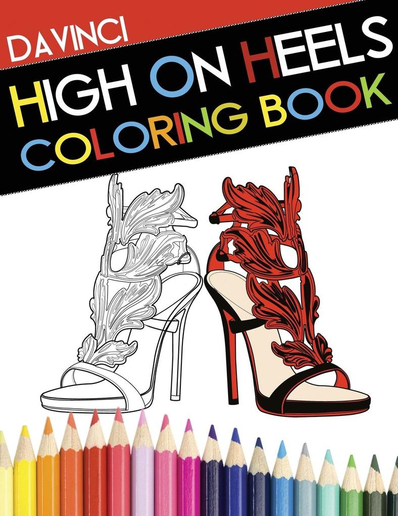 High on Heels Coloring Book