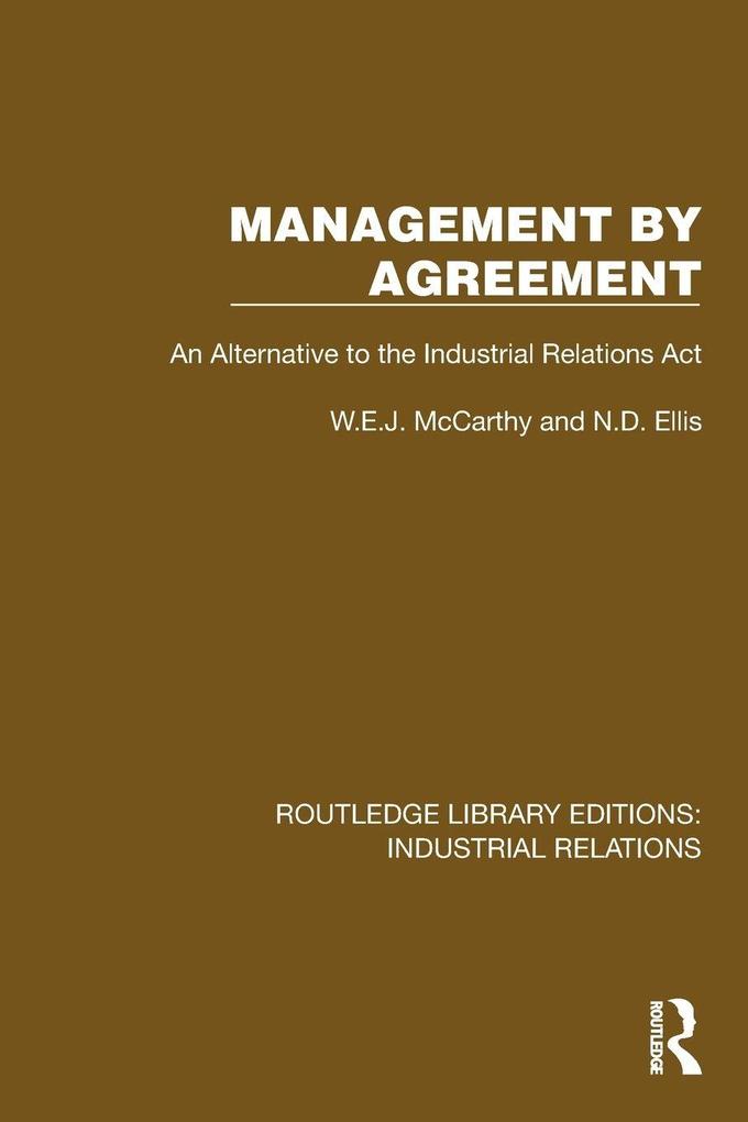 Management by Agreement