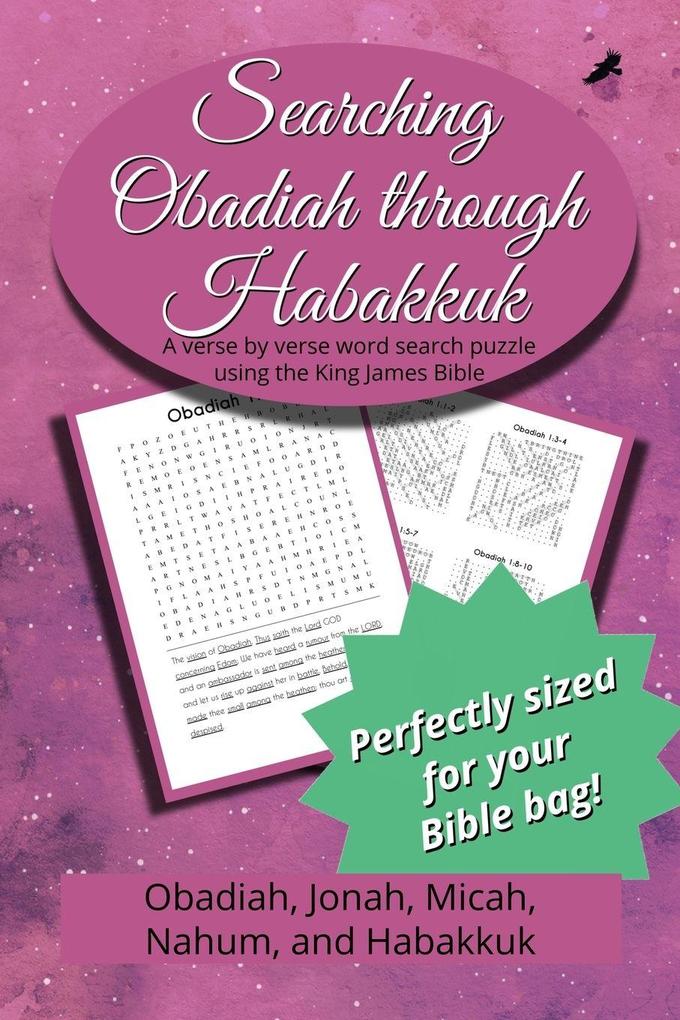 Searching Obadiah through Habakkuk