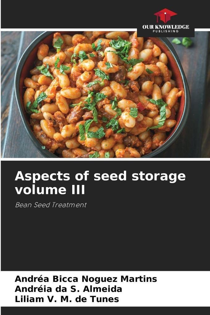 Aspects of seed storage volume III
