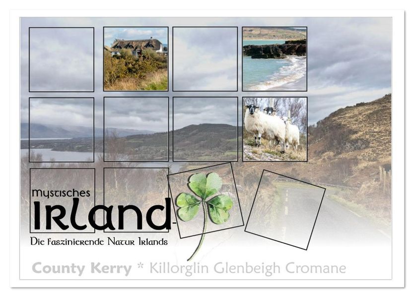 Mystisches Irland - Die faszinierende Natur Irlands (Tischkalender 2026 DIN A5 quer) CALVENDO Monatskalender
