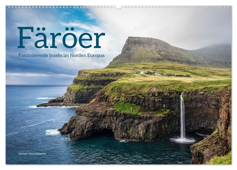 Färöer - Faszinierende Inseln im Norden Europas (Wandkalender 2026 DIN A2 quer) CALVENDO Monatskalender