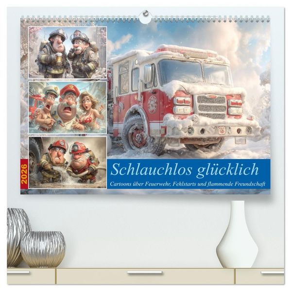 Schlauchlos glücklich (hochwertiger Premium Wandkalender 2026 DIN A2 quer) Kunstdruck in Hochglanz