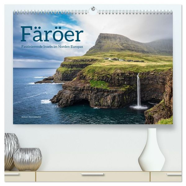 Färöer - Faszinierende Inseln im Norden Europas (hochwertiger Premium Wandkalender 2026 DIN A2 quer) Kunstdruck in Hochglanz