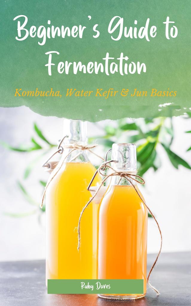 Beginner's Guide to Fermentation: Kombucha Water Kefir & Jun Basics