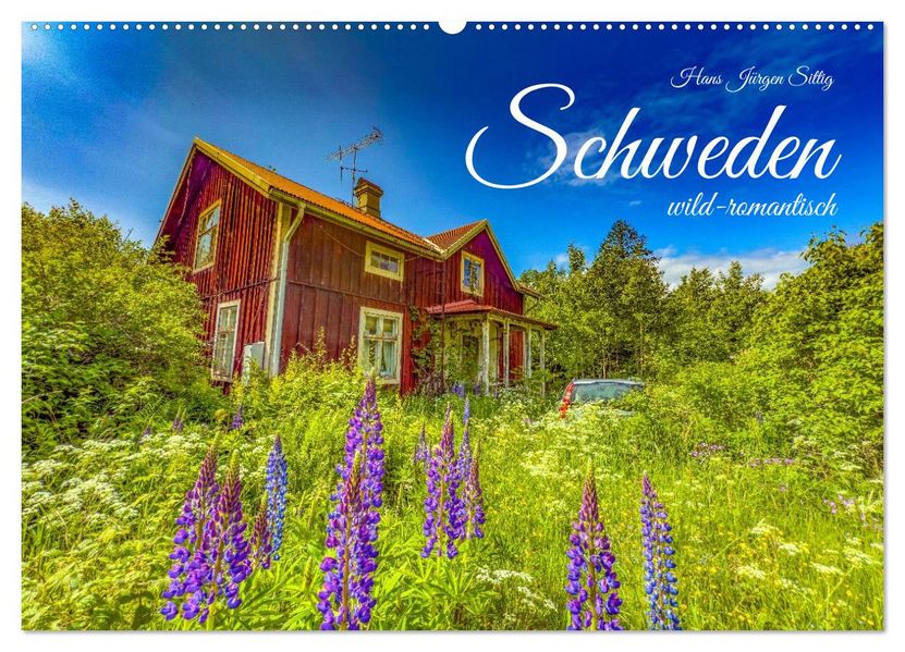 SCHWEDEN wild-romantisch (Wandkalender 2026 DIN A2 quer) CALVENDO Monatskalender