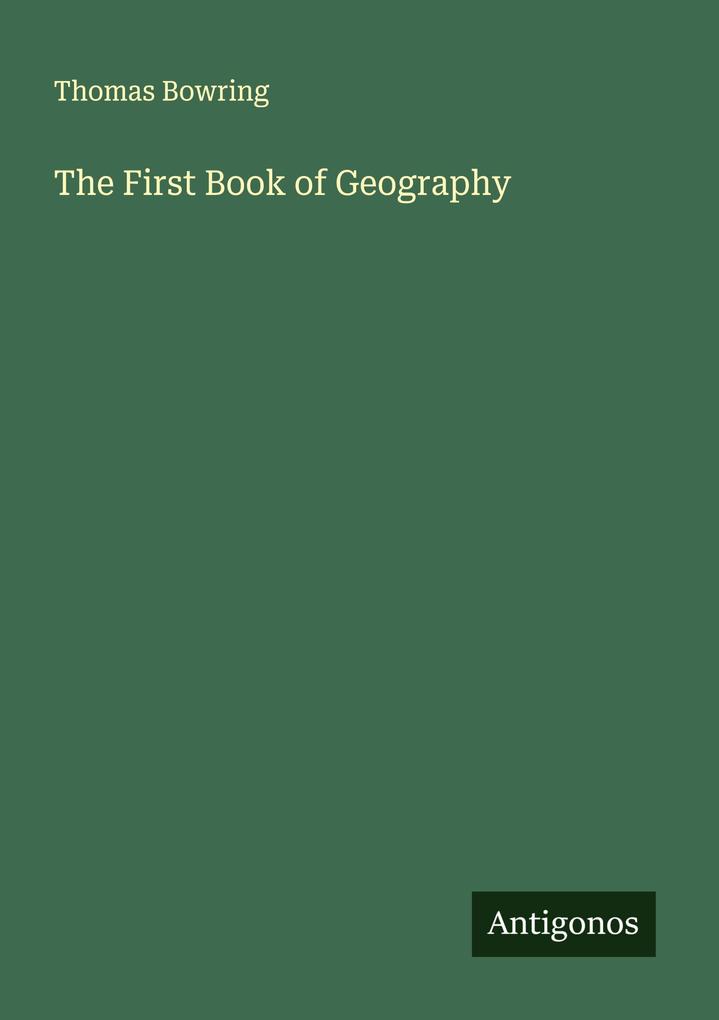 The First Book of Geography