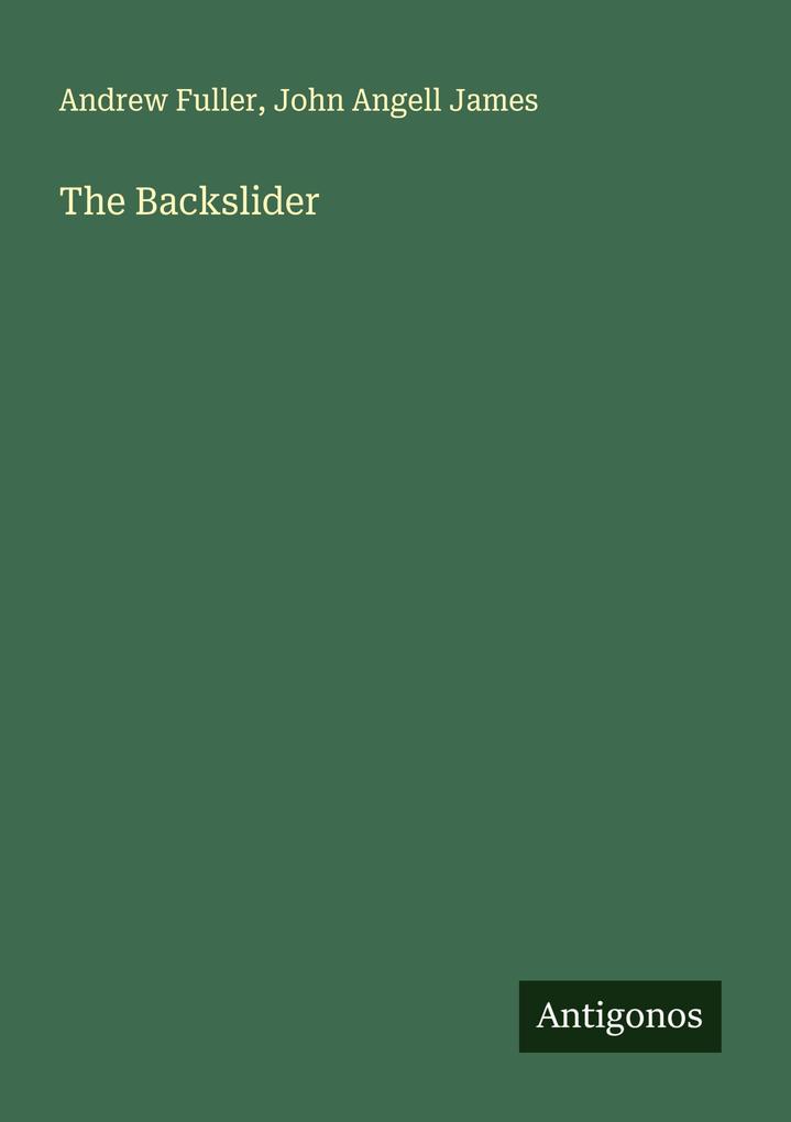 The Backslider