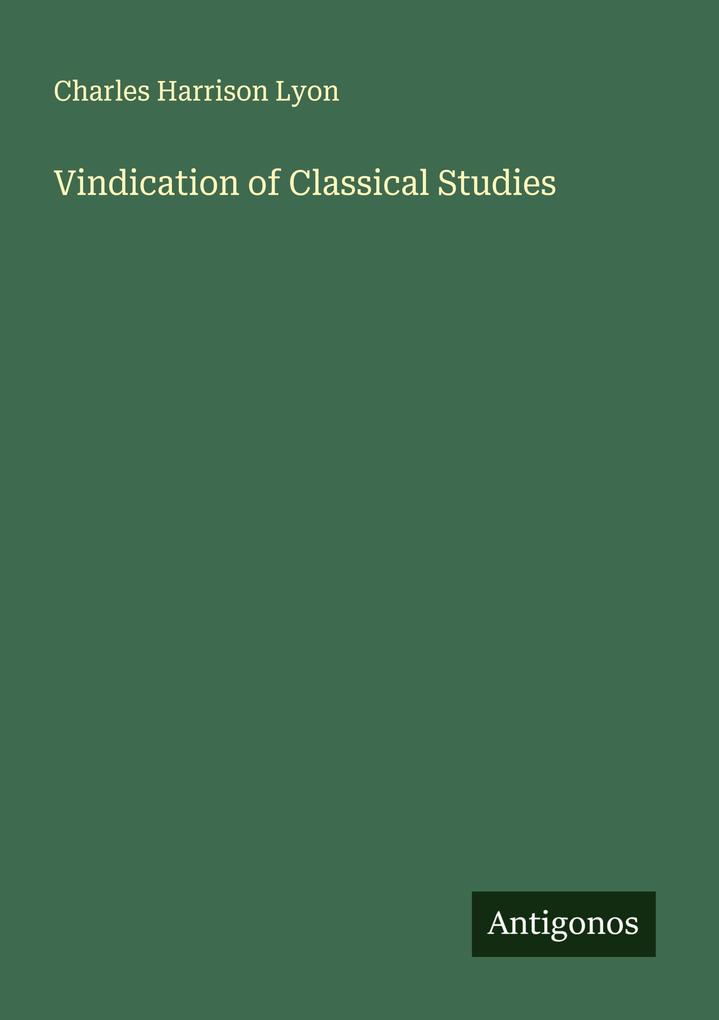 Vindication of Classical Studies